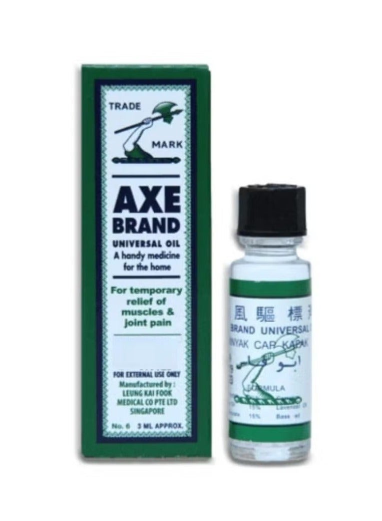 Axe Universal Oil For Temporary Relief Of Muscles & Joint Pain 3ml - Image 1